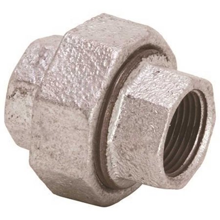 PROPLUS 3/4 Lead Free Galvanized Malleable Fitting Union Silver 44302